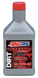 AMSOIL Synthetic SAE 10W-40 Dirt Bike Oil (DB40)