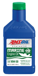 AMSOIL SAE 10W-30 Formula 4-Stroke® Marine Synthetic Motor Oil (WCT) 10W30
