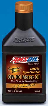 AMSOIL 0W-30 Signature Series (SSO), 100% Synthetic 0W30 Motor Oil